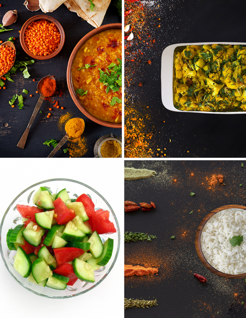 Indian Vegetarian Meal